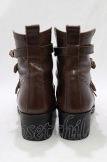 画像3: Jane Marple / 4ストラップシューズ S ブラウン H-26-01-25-064-JM-SH-KB-ZH (3)