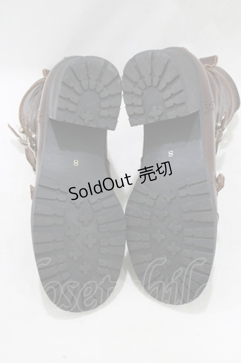 画像4: Jane Marple / 4ストラップシューズ S ブラウン H-26-01-25-064-JM-SH-KB-ZH (4)