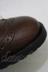 画像5: Jane Marple / 4ストラップシューズ S ブラウン H-26-01-25-064-JM-SH-KB-ZH (5)