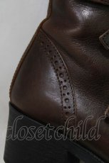 画像6: Jane Marple / 4ストラップシューズ S ブラウン H-26-01-25-064-JM-SH-KB-ZH (6)