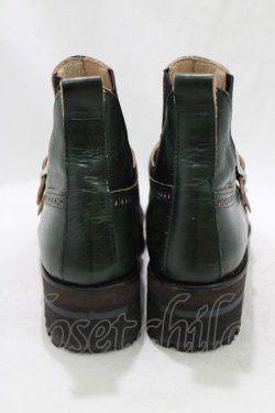 画像3: Jane Marple Dans Le Salon / モンクストラップアンクルブーツ S グリーン H-26-01-25-065-JM-SH-KB-ZH