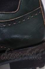 画像6: Jane Marple Dans Le Salon / モンクストラップアンクルブーツ S グリーン H-26-01-25-065-JM-SH-KB-ZH (6)