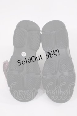 画像4: m petit by misako / サンリオキャラクターズコラボ クロミ スニーカー L ブラック H-26-01-25-2001-LO-SH-NS-ZH