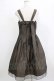 画像3: Jane Marple / Violin embroideryストラップドレス  ブロンズ H-26-01-25-001-JM-OP-KB-ZH (3)