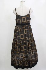 画像3: Jane Marple / Eternal Framesストラップドレス  チャコールグレー H-26-01-25-009-JM-OP-KB-ZH (3)