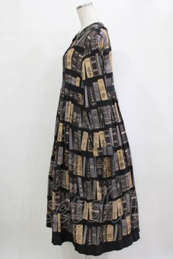 画像2: Jane Marple / Agatha’s libraryブックワームドレス  チャコールグレー H-26-01-25-010-JM-OP-KB-ZH