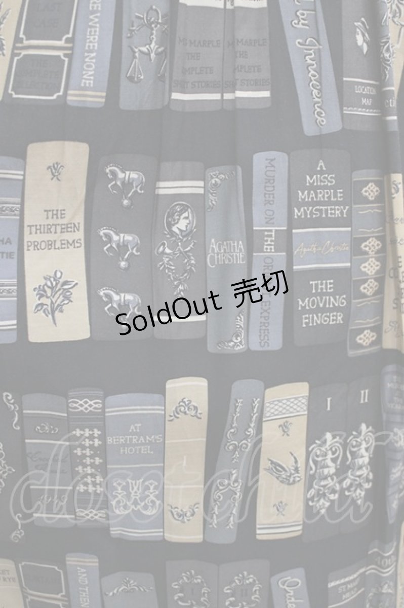 画像4: Jane Marple / Agatha’s libraryブックワームドレス  チャコールグレー H-26-01-25-010-JM-OP-KB-ZH (4)