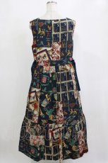 画像3: Jane Marple / All You Need Is Loveタブリエドレス  ネイビー H-26-01-25-011-JM-OP-KB-ZH (3)