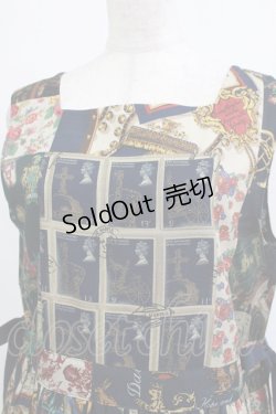 画像5: Jane Marple / All You Need Is Loveタブリエドレス  ネイビー H-26-01-25-011-JM-OP-KB-ZH