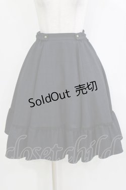画像1: MIHO MATSUDA / チェックフリルスカート  グレー H-26-01-25-014-GO-SK-KB-ZH