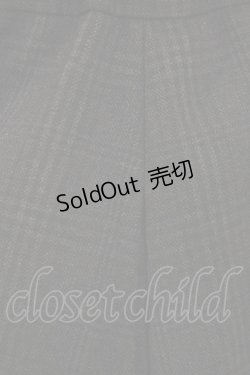 画像4: MIHO MATSUDA / チェックフリルスカート  グレー H-26-01-25-014-GO-SK-KB-ZH