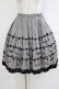 画像1: Jane Marple / Musical Noteギャザースカート M グレー H-26-01-25-015-JM-SK-KB-ZH (1)