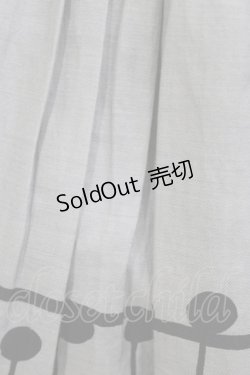 画像4: Jane Marple / Musical Noteギャザースカート M グレー H-26-01-25-015-JM-SK-KB-ZH