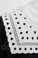 画像4: Jane Marple / Dobby cloth teardrop lace collar dress  ネイビー H-26-01-25-018-JM-OP-KB-ZH (4)