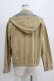 画像3: Jane Marple / CORDURA twill hooded blouson  beige×monotone check H-26-01-25-021-JM-JA-KB-ZH (3)