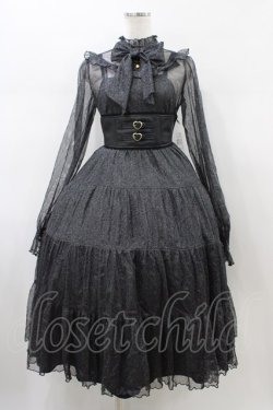 画像1: Angelic Pretty / Charming Girlワンピース(チュール) Free ブラック H-26-01-26-031-AP-OP-NS-ZH