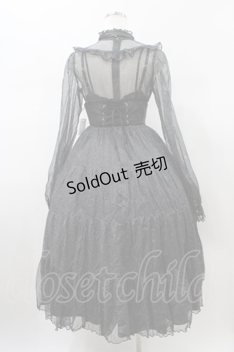 画像2: Angelic Pretty / Charming Girlワンピース(チュール) Free ブラック H-26-01-26-031-AP-OP-NS-ZH (2)