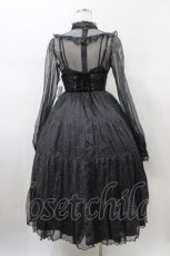 画像2: Angelic Pretty / Charming Girlワンピース(チュール) Free ブラック H-26-01-26-031-AP-OP-NS-ZH (2)