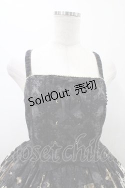 画像4: Angelic Pretty / メルカトル骨董品店編み上げジャンパースカートSet Free ブラック H-26-01-26-032-AP-OP-NS-ZH