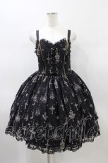 画像1: Angelic Pretty / Holy Lanternジャンパースカート Free ブラック H-26-01-26-033-AP-OP-NS-ZH (1)