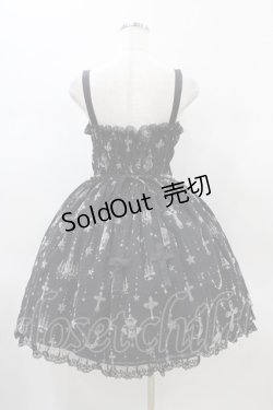 画像2: Angelic Pretty / Holy Lanternジャンパースカート Free ブラック H-26-01-26-033-AP-OP-NS-ZH