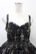 画像4: Angelic Pretty / Holy Lanternジャンパースカート Free ブラック H-26-01-26-033-AP-OP-NS-ZH (4)