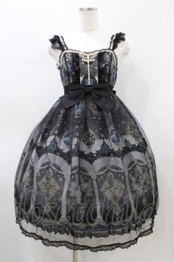 画像1: Angelic Pretty / Celestialジャンパースカート Free ブラック H-26-01-26-036-AP-OP-NS-ZH