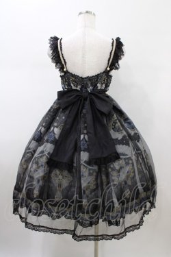 画像2: Angelic Pretty / Celestialジャンパースカート Free ブラック H-26-01-26-036-AP-OP-NS-ZH