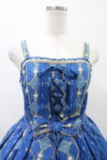 画像4: Angelic Pretty / Crystal Dream Carnival Premiumジャンパースカート Free セルリアンブルー H-26-01-26-038-AP-OP-NS-ZH (4)