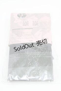 画像2: m petit by misako / AMブブンレースアミタイツ M~L ブラック H-26-01-26-005-LO-ZA-NS-ZH