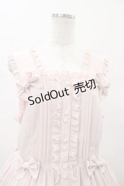 画像4: metamorphose / 【プラスサイズ】ピンタックティアードジャンパースカート プラスサイズ ピンク H-26-01-26-039-ME-OP-NS-ZH