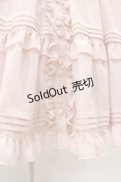 画像5: metamorphose / 【プラスサイズ】ピンタックティアードジャンパースカート プラスサイズ ピンク H-26-01-26-039-ME-OP-NS-ZH