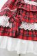 画像5: Angelic Pretty / Sweetフリルジャンパースカート(タータン)  レッド H-26-01-26-040-AP-OP-NS-ZH (5)