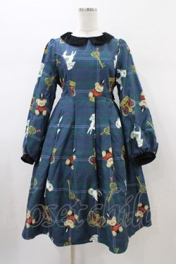 画像1: axes femme kawaii / ロンドントイズワンピース M グリーン H-26-01-26-045-AX-OP-NS-ZH