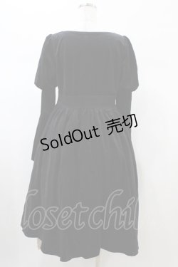 画像2: To Alice / ベルベットワンピース M ブラック H-26-01-26-048-LO-OP-NS-ZH