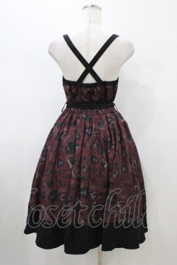 画像2: axes femme POETIQUE / ディズニーヴィランズ/ワンピース M ワイン H-26-01-26-051-AX-OP-NS-ZH