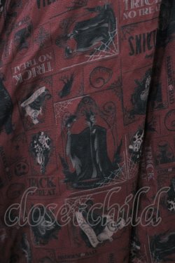 画像3: axes femme POETIQUE / ディズニーヴィランズ/ワンピース M ワイン H-26-01-26-051-AX-OP-NS-ZH