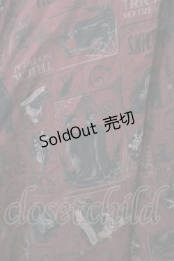 画像3: axes femme POETIQUE / ディズニーヴィランズ/ワンピース M ワイン H-26-01-26-051-AX-OP-NS-ZH