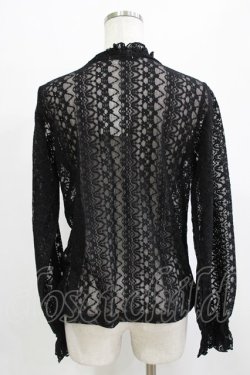 画像3: m petit by misako / レースインナートップス L ブラック H-26-01-26-1036-LO-TO-NS-ZH