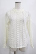 m petit by misako / レースインナートップス L アイボリー H-26-01-26-1037-LO-TO-NS-ZH
