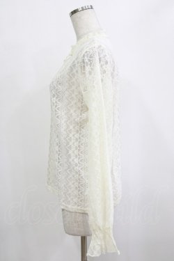 画像2: m petit by misako / レースインナートップス L アイボリー H-26-01-26-1037-LO-TO-NS-ZH