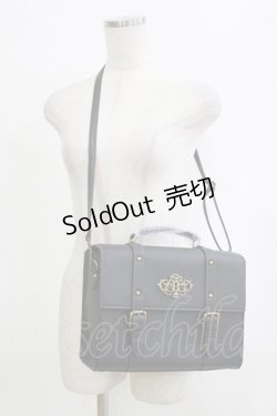 画像1: Kurumi Collaboration / CLK*カギアナバッグ　鍵穴サッチェルバッグ  ブラック H-26-01-26-1043-GO-BG-NS-ZH