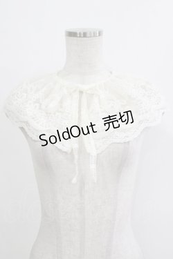 画像1: m petit by misako / AMレースツケエリ  オフ H-26-01-26-1046-LO-ZA-NS-ZH