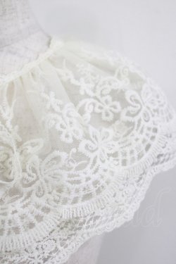 画像2: m petit by misako / AMレースツケエリ  オフ H-26-01-26-1046-LO-ZA-NS-ZH