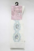 m petit by misako / ECAMOVKバラレースソックス  オフ/サックス H-26-01-26-1056-LO-ZA-NS-ZH