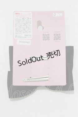 画像2: m petit by misako / AM2Pクリップ  ブラック H-26-01-26-1066-LO-AC-NS-ZH