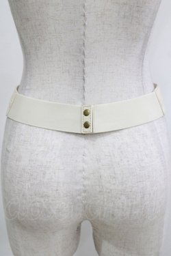 画像3: Kurumi Collaboration / マリンシークレット鍵穴ベルト Free アイボリー H-26-01-26-1067-GO-ZA-NS-ZH