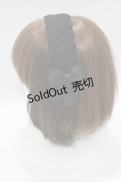 画像2: m petit by misako / TT*AMレースカチューシャ  ブラック H-26-01-26-1068-LO-AC-NS-ZH