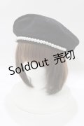 Lovely Tency / 眞白ありす/パールベレー  ブラック H-26-01-26-1078-GO-AC-NS-ZH