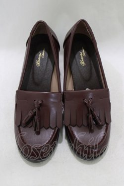画像1: Kurumi Collaboration / KRPUタッセルローファーP M ブラウン H-26-01-26-1081-GO-SH-NS-ZH